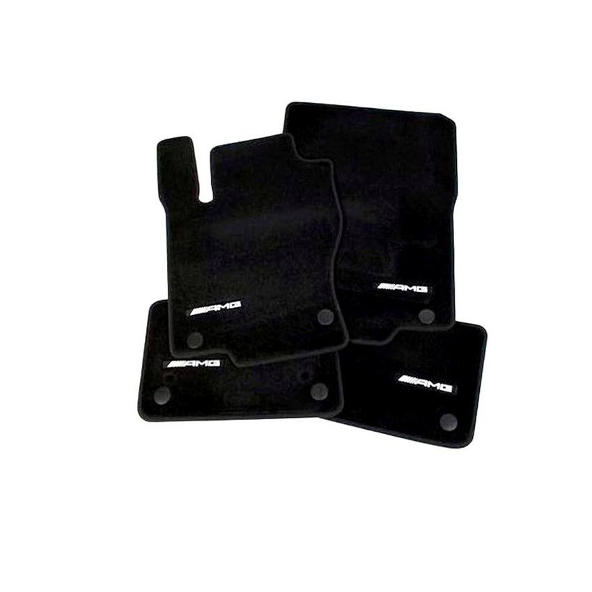 Mercedes Floor Mat Set - Front and Rear (Carpet) (Black) 16668025489F87